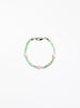 rose quartz pearl bracelet 