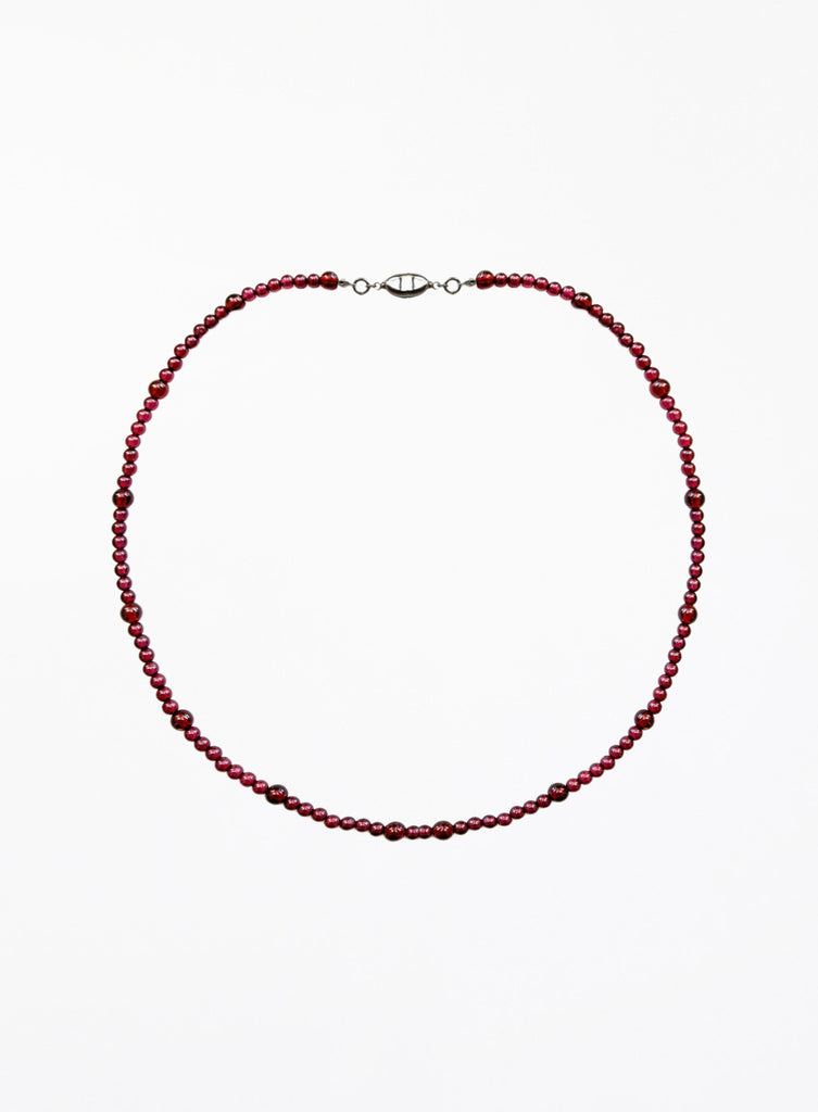 garnet necklace