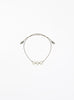 white jade silk cord bracelet